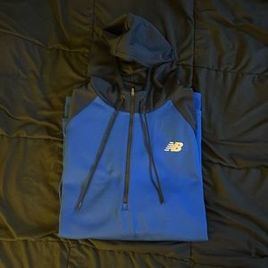 New Balance short sleeve hoodie